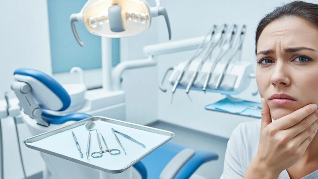 Emergency dental care for broken tooth and avulsion