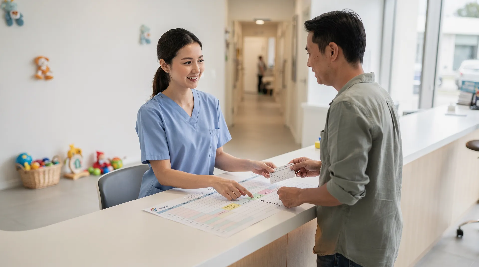 Family dental practices offer multiple appointments at the same time or close together, reducing