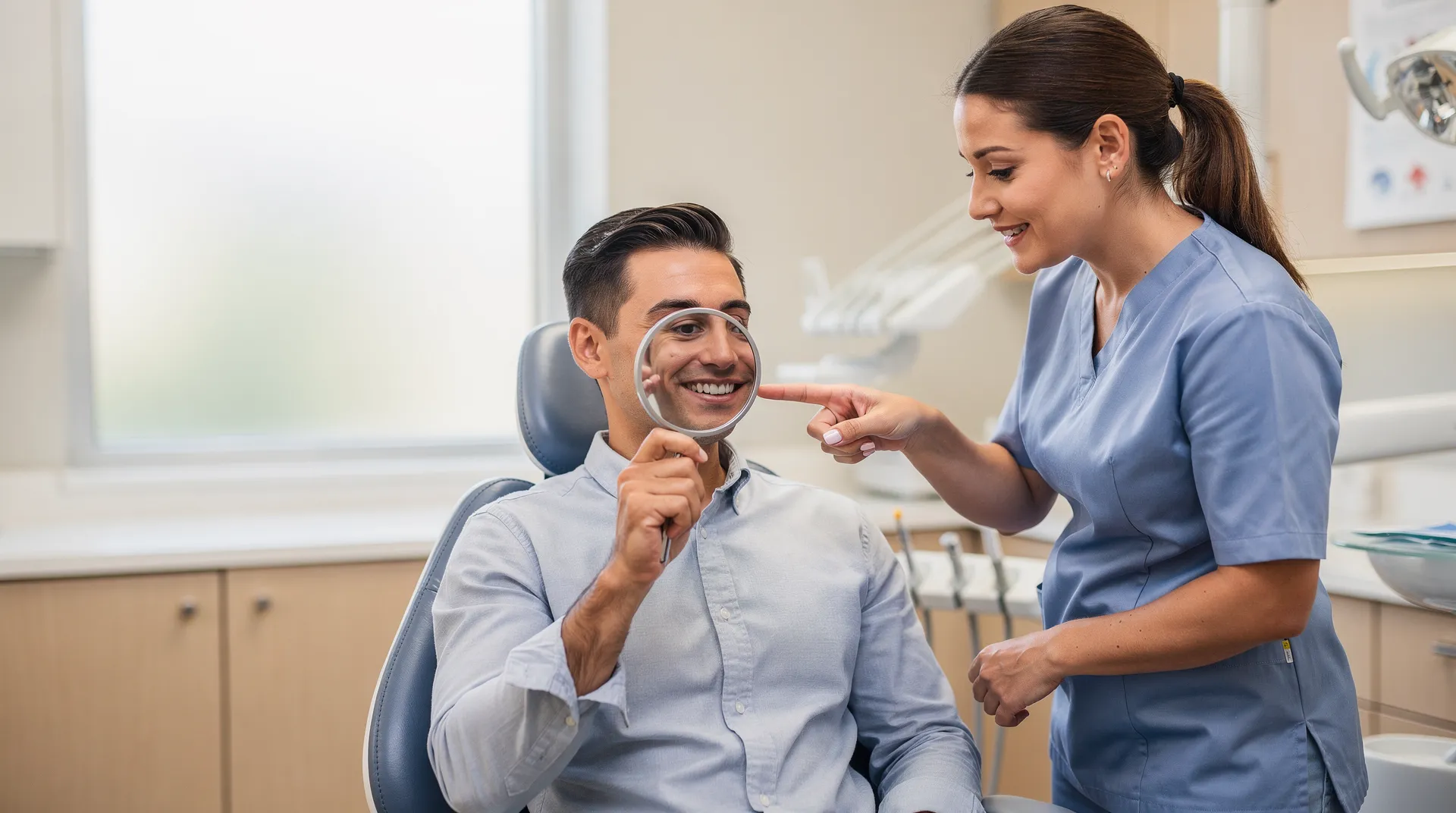 Midwest Family Dental Care performs a full range of services in-house, so patients never need