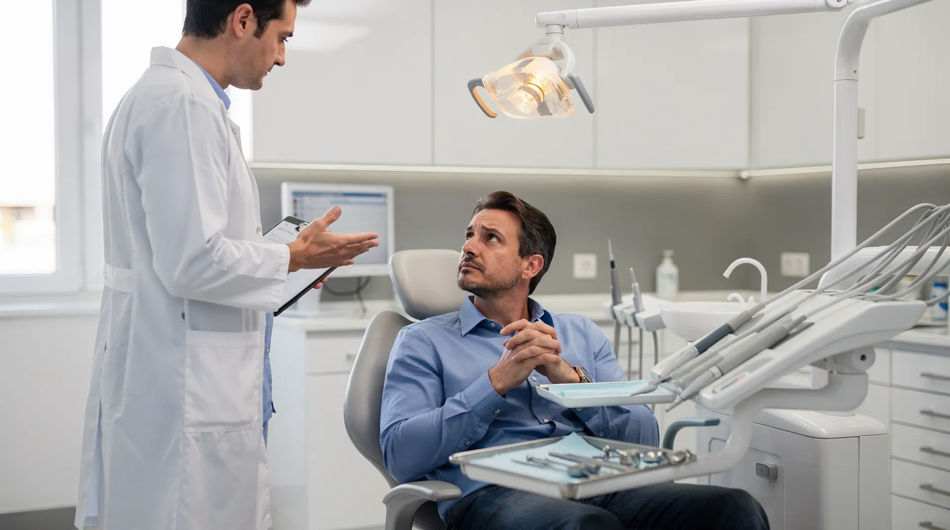 Dentists may recommend sedation for patients who have a fear of dental treatment, fear