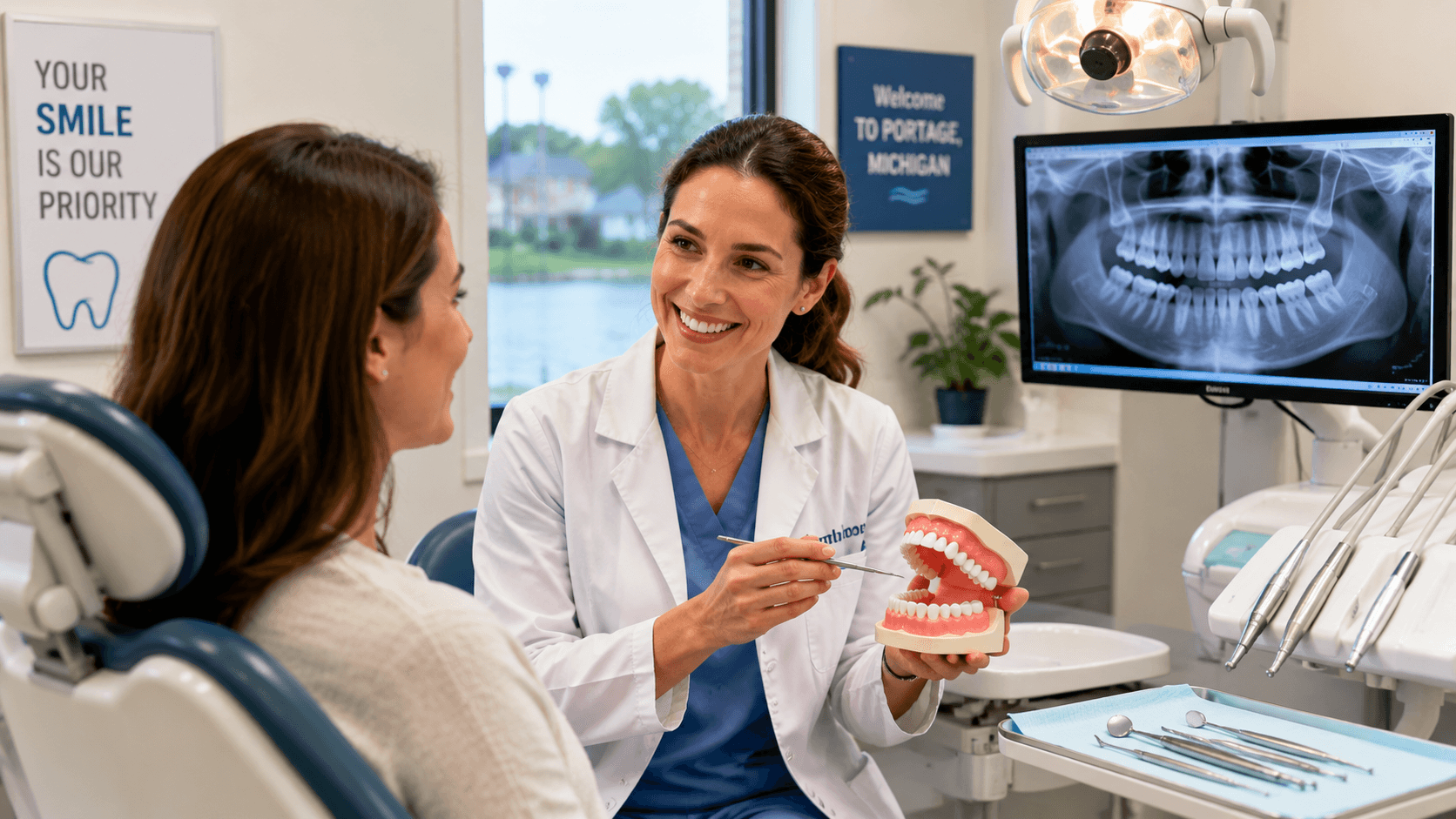 Finding the Right Dentist in Portage in Portage, Michigan