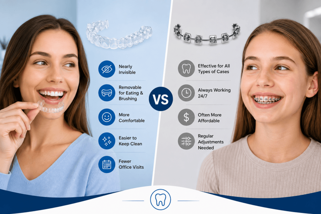 Invisalign vs Braces